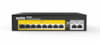 SWITCH 8 PORTS POE + 2 x UPLINK FAST ETHERNET P110C