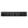 Serveur NAS RackStation RS1221+ 8 Baies Ryzen V1500B 4cores 4GB 4xRJ45 36M