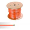 CABLE CR1-C1 300/500V 2X1.5MM ORANGE CR1/0215-500 Rouleau de 500 mètres