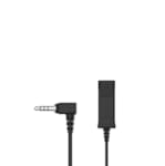 Cordon Jack 2.5mm Standard 90°