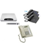 Autocommutateur 4 Lignes RTC 16 Ports de Postes Hybrides + 1  Key Téléphone + 3 T26