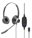 Micro-Casque Binaural UC Connexion USB-C Cordon USB C-RX