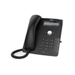 Téléphone IP Snom D715 4 comptes SIP 4 Appels Simultanés Gigabit Ethernet Noir