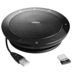 Système d'audioconférence Jabra Speak 510+MS avec adaptateur Jabra Lynk 360