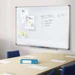 Tableau blanc émaillé