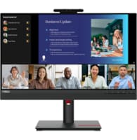 ThinkVision T24v-30 Ecran LED Full HD (1080p)  24" HDMI VGA DisplayPort Câble Inclus-DP