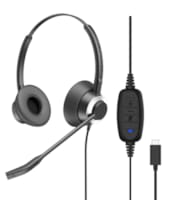 Micro-Casque Binaural UC Connexion USB-C Cordon USB C-RX