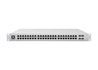 Switch 48-Port PoE+ Géré L2/L3 Gigabit Ethernet (10/100/1000) Connexion Ethernet, supportant l alimentation via ce port (PoE) 1U Argent