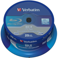 BLU RAY BD-R EN 25 PACK SPINDLE de 25 DVD Bleu Ray