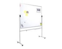 Tableau blanc double face avec support