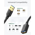 Câble Ugreen USB 3.0 vers USB 3.0 Femelle 3M 30127