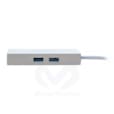 Adaptateur réseau USB-C 3.1 Gigabit Ethernet + hub 2 ports USB 3.1 / 1 port RJ45 / 1 port HDMI 310746