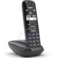 AS690 NOIR téléphone sans fil DECT à la fois puissant et pratique. 4250366854557