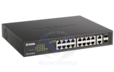 SWITCH 16 GIGABIT POE+ PORTS SMART MANAGED+ 2 COMBO RJ45/SFP PORTS DLDGS-1100-18PV2