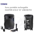 HAUT-PARLEUR AMPLIFIÉ MASTER 12" USB-SD-FM A12-2