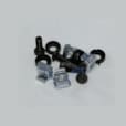 Plateau 1U P:300mm / Noir LN-RAF-RMO-1U30-BL-C