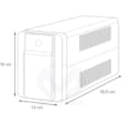 APC Back-UPS 950VA, 230V, AVR, French Sockets 12M BX950MI-FR