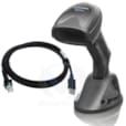 Handheld Barcode Scanner Kit - Scanner / Station Base Permanente / Câble USB - Noir - 1D, 2D - Imager GD4520-BKK1B