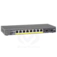 Smart Switch Prosafe Web Mangeable 8 ports Gogabit dont 8 ports PoE - 2 x SFP - Niveau 2 GS110TP