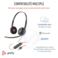 HP Poly BW 3220 Stereo USB-C HS +USB-C/A 8X228AA