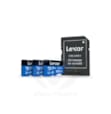 LEXAR CARTE SD MS633X 128GB High-Performance 633x microSDXC™ UHS-I with SD adapter,up to 100M 12M LSDMI128BB633A