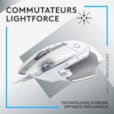 LOGITECH G502 X - WHITE - USB - N/A - EWR2 - #934 12M 910-006147