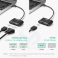 UGREEN Convertisseur USB 3.0 to HDMI+VGA 20518