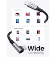 Ugreen USB-C to USB-C 5A 100W Cable 1M Gris 70643
