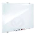 Tableau blanc magnétique en verre trempé blanc SW-4W
