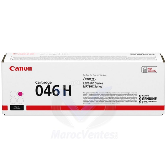 CANON  CARTRIDGE 046H TONER ORIGINAL MAGENTA 5000 PAGES 1252C002AA