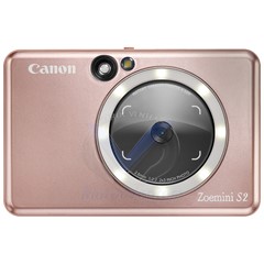 Appareil Photo Couleur Instantané ZOEMINI S2 ZV223 Rose Doré