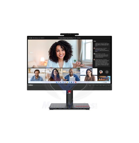 Ecran LENOVO ThinkVision T24mv-30 23,8" (60,5 cm) FHD IPS HDMI USB C Haut-Parleurs Ethernet Webcam 63D7UAT3EU