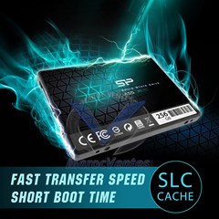 SP 256GB SSD 3D NAND A55 SLC Cache Performance Boost SATA III 2.5" 7mm (0.28") Internal Solid State Drive SP512GBSS3A55S25