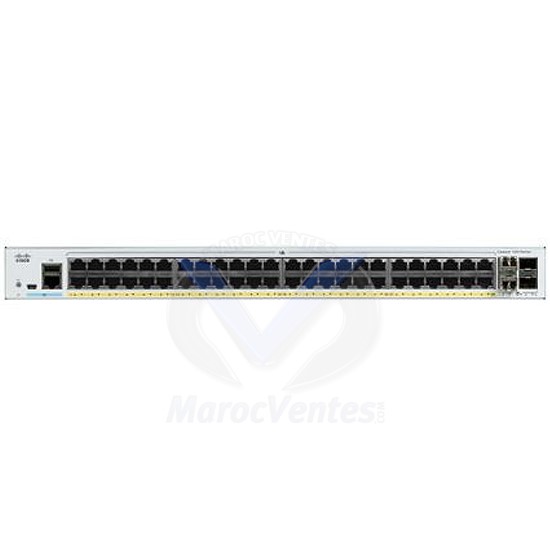 Commutateur Catalyst 1000 48 Ports FE 2x1G SFP 2X1G Géré L2 C1000FE-48T-4G-L