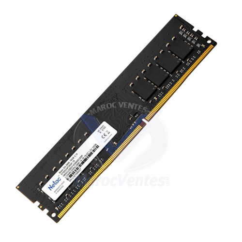 Barrette Mémoire 16GB DDR4 UDIMM 2666Mhz C19 1.2V NTBSD4P26SP-16