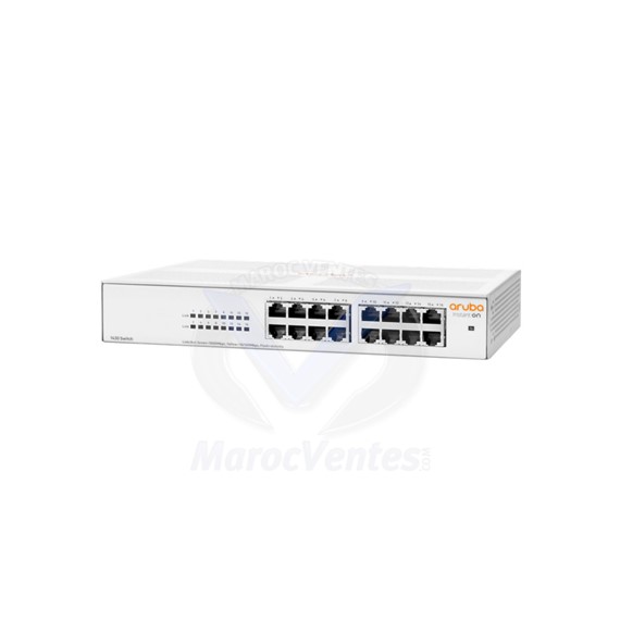 Commutateur Aruba Instant On 1430 16G Non Gérée 16 Ports RJ-45 10/100/1000 R8R47A