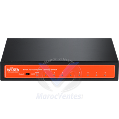 SWITCH ETHERNET Wi-Tek 8 PORTS GIGABIT EN METAL WI-SG108