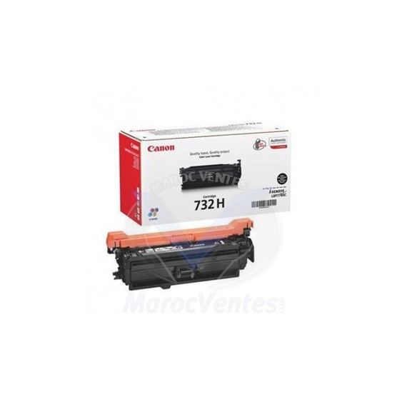 CANON 732H TONER ORIGINAL NOIR 12000 PAGES 6264B002AA