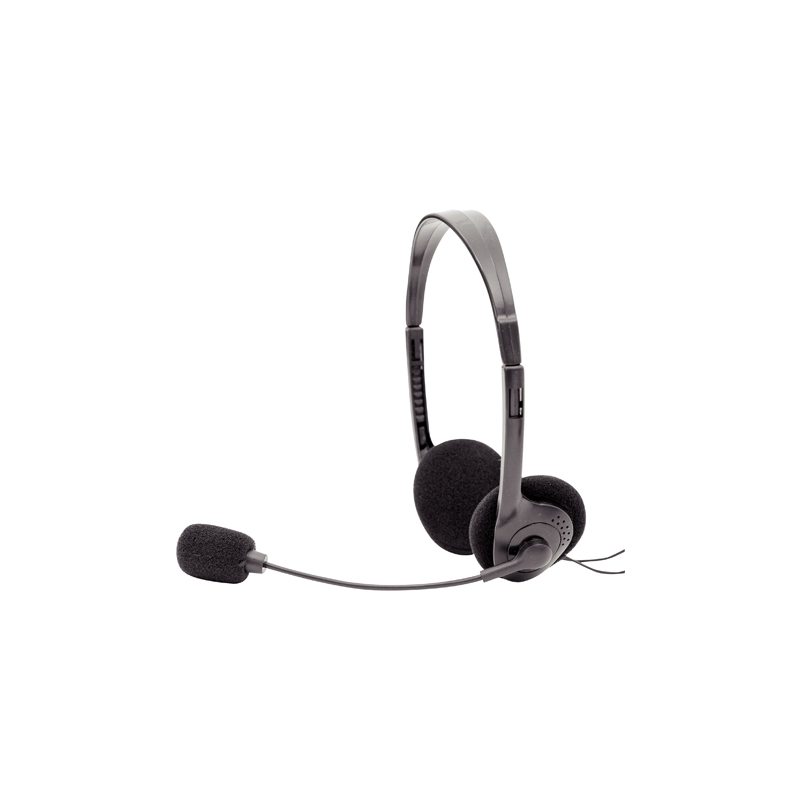 DACOMEX CASQUE-MICRO STÉRÉO AJUSTABLE USB NOIR - 059808 059808