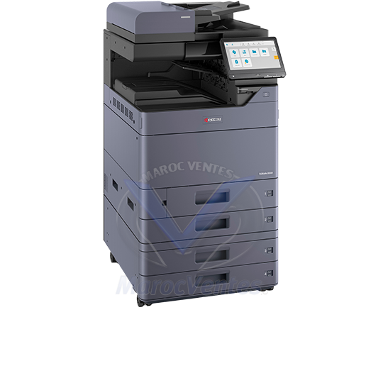 Imprimante et photocopieuse Multifonctions (impression, copie, scan) laser - couleur - A3, écran tactile - 2 bacs de 500 feuilles - chargeur en option - 25 ppm TASKalfa 2554ci