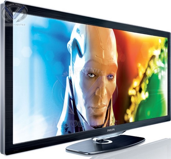 Téléviseur 58" LCD à rétroéclairage à LED avec écran large