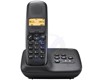 Téléphone DECT sans Fil avec Répondeur Noir
