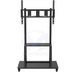 Meuble Pour Écran TV à Roulettes Robuste & Élégant 55”, 65”, 70”, 75’’, 86”, 98’’, 110”