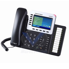 Poste IP SIP 6 lignes, PoE, 24 touches programmables