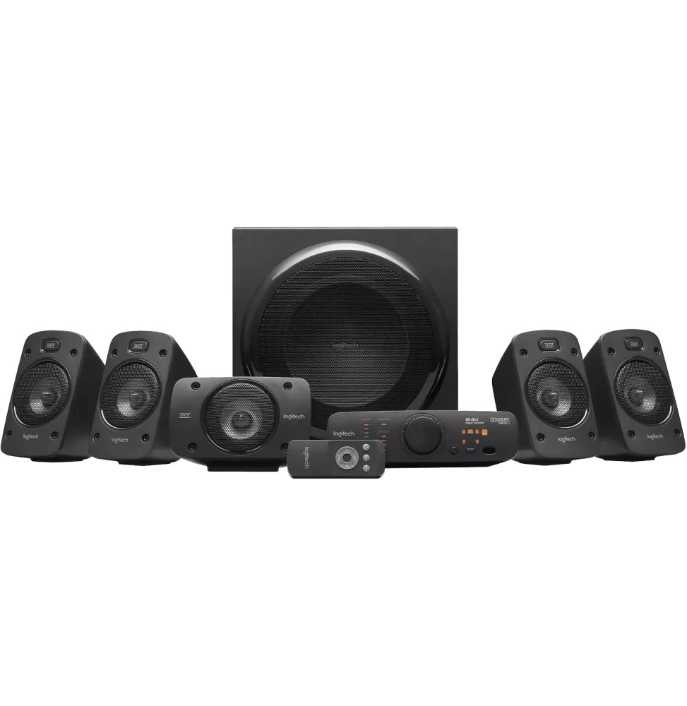 LOGITECH  Surround Sound Speakers Z906 - N/A - DIGITAL - N/A  - C7 C8 WITH UK PLUG ON AC CABLE 980-000469