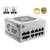 Alimentation MSI MAG A850GL PCIe5 Blanc