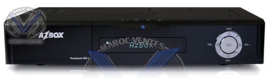 Lecteur Multimédia HD AzBox Premium PLUS, Tuner Satellite
