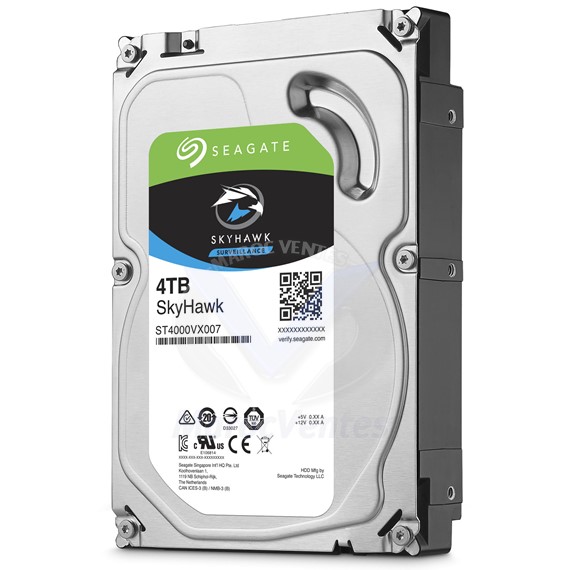 Disque Dur SkyHawk 3.5" 4 To SATA III 64 Mo ST4000VX007