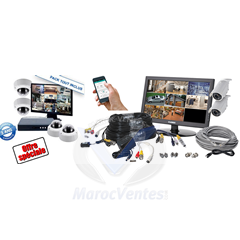 Kit accessoire montage vidéo surveillance Pack accessoire