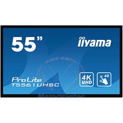 Ecran LED ProLite tactile 55" 4K  3840 x 216  DVI-I / HDMI / DisplayPort 24/7